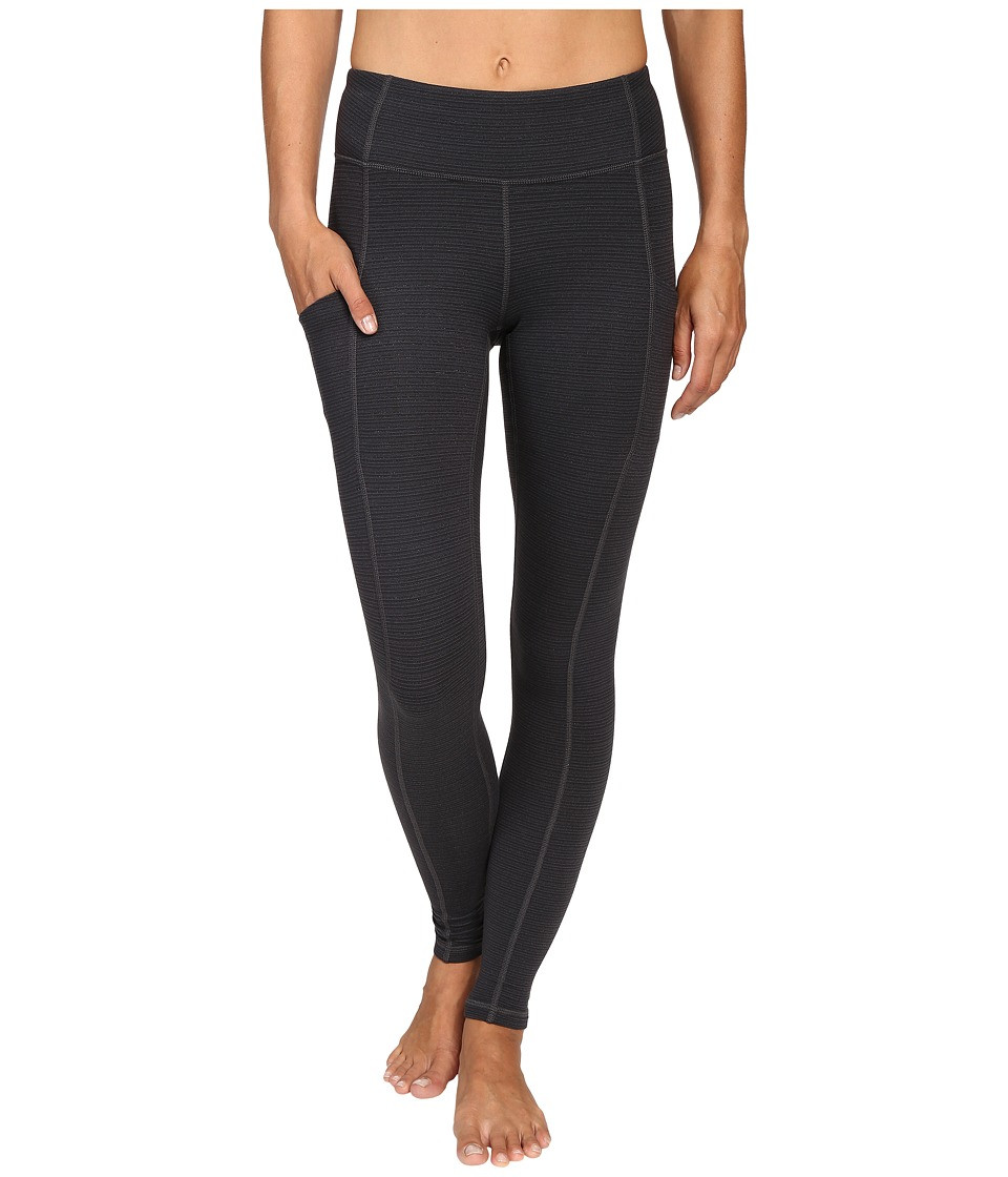 Lucy - Power Train Pocket Leggings (Lucy Black Tonal Stripe) Women's Workout | Zappos