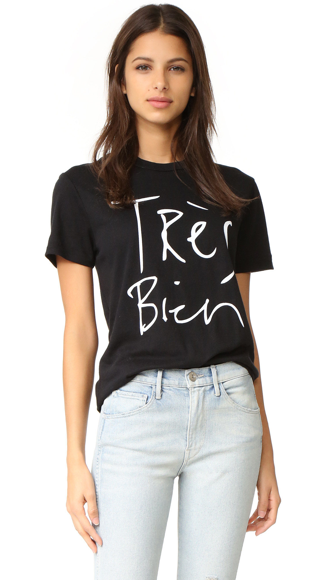 Chrldr Tres Bien T-Shirt - Black | Shopbop